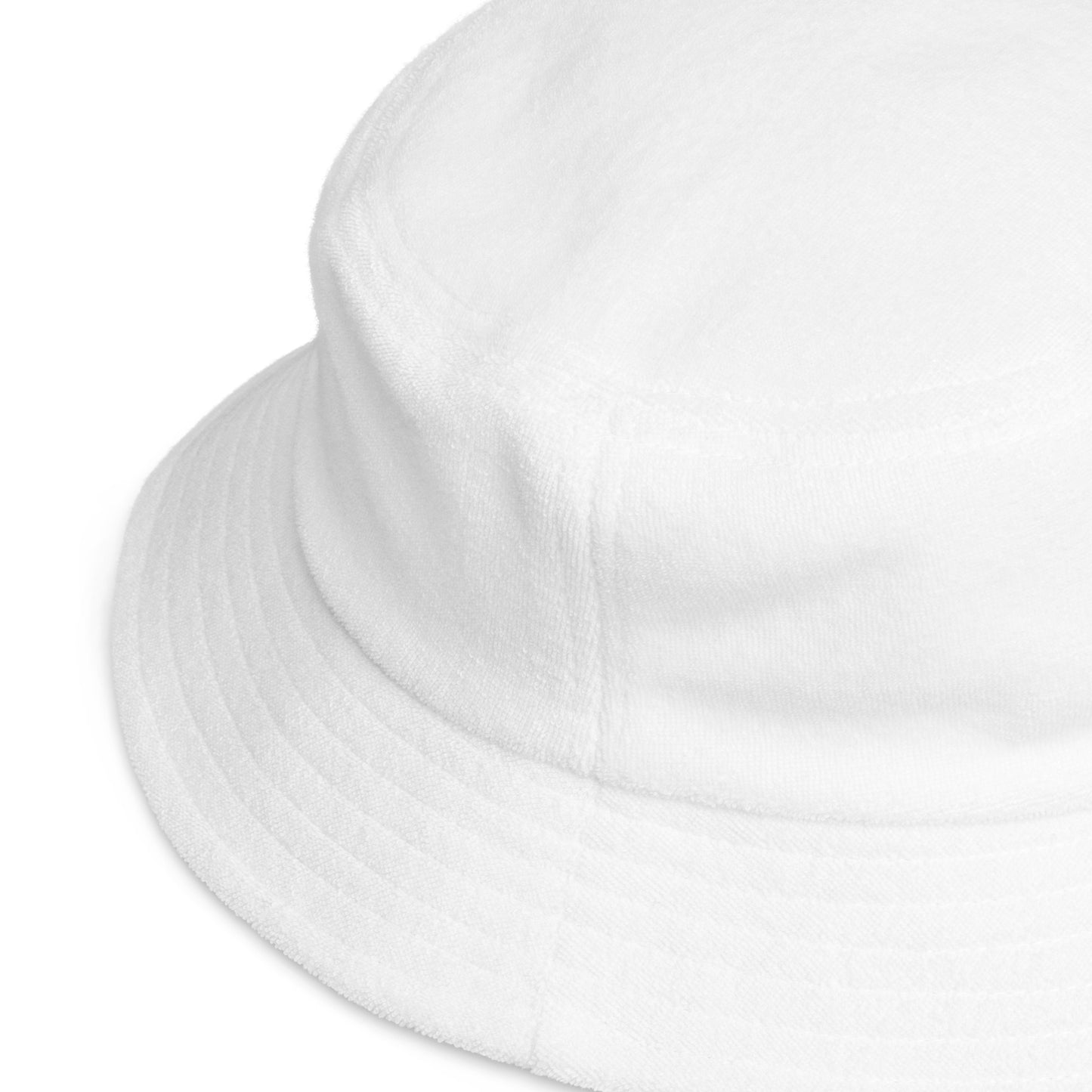 Chapéu bucket de tecido felpudo